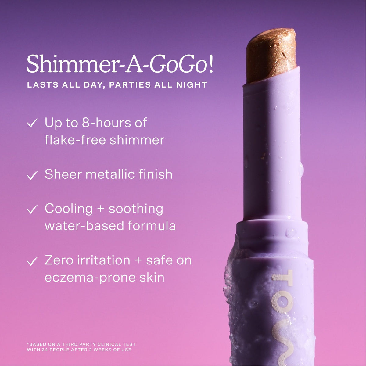 GoGo Cooling Shimmer Eyeshadow D8