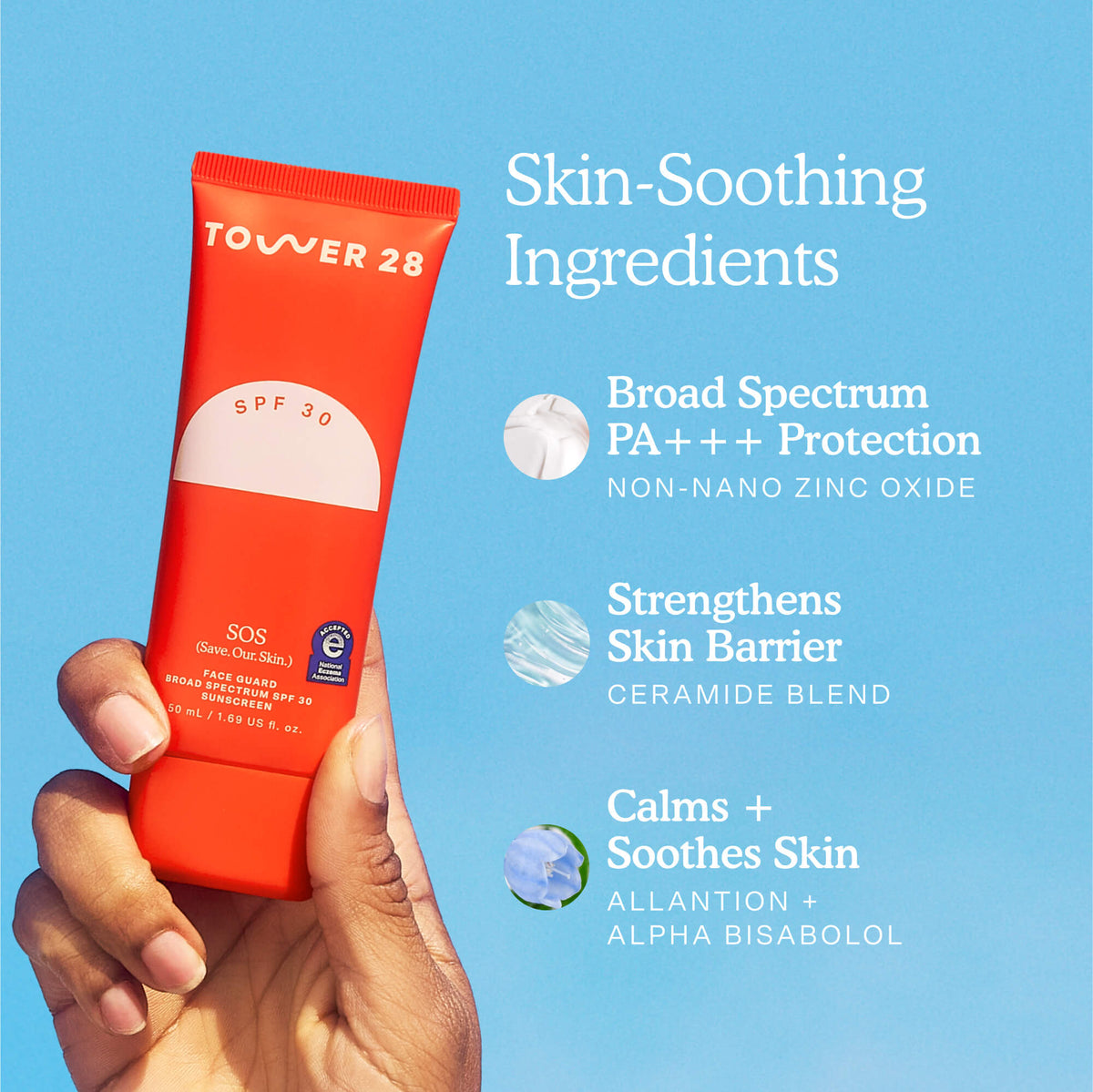SOS FaceGuard™ SPF 30 Sunscreen PA+++ V0